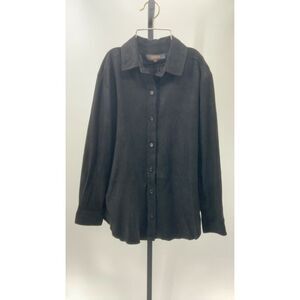 Quince Suede Button Down